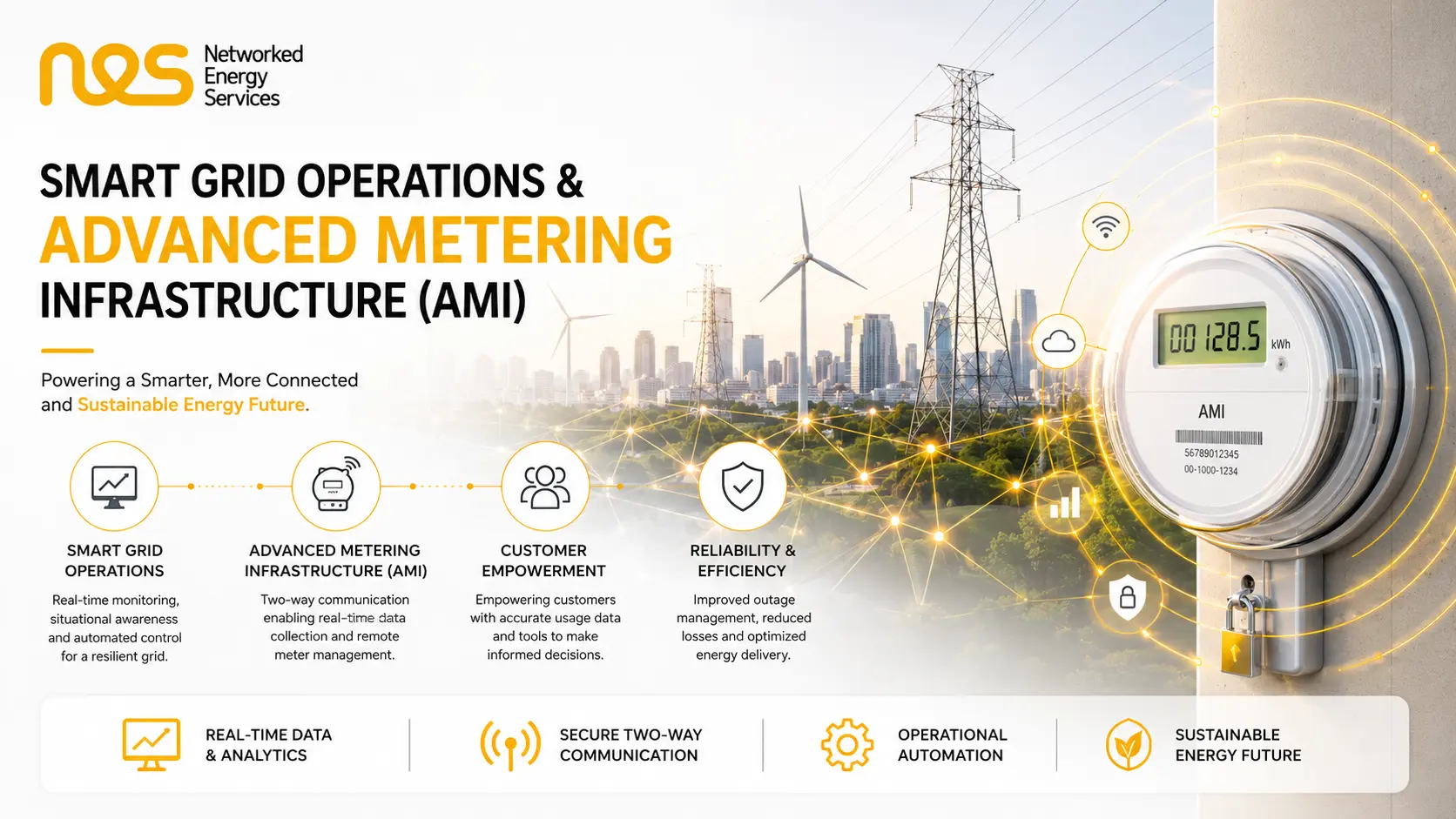 Smart Grid Operations and Advanced Metering Infrastructure (AMI) Case Study by NES Technology