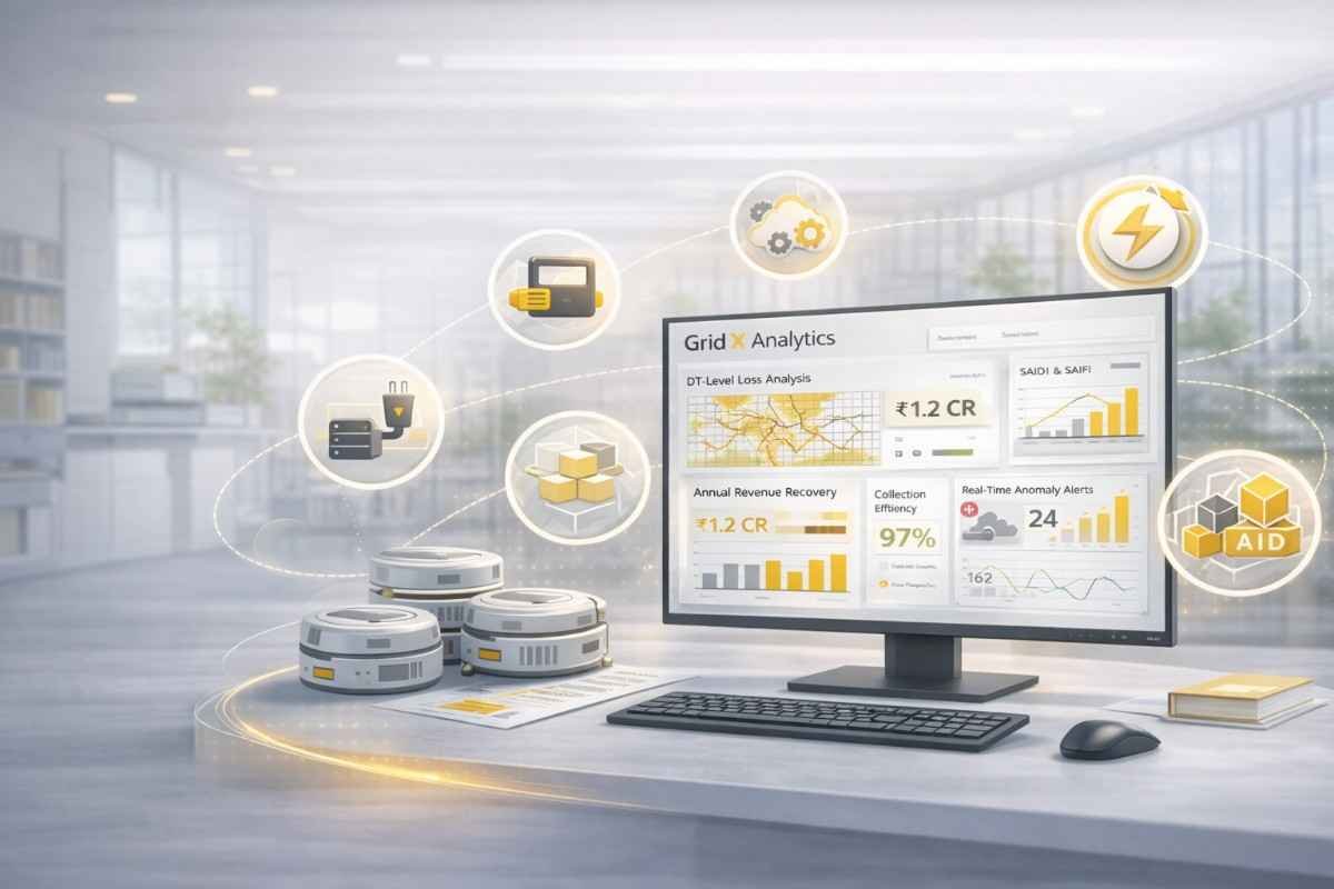 Overview of GridX Analytics smart energy monitoring dashboard